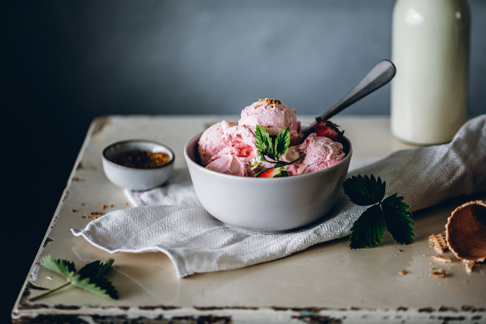 helado-de-fresa-casero