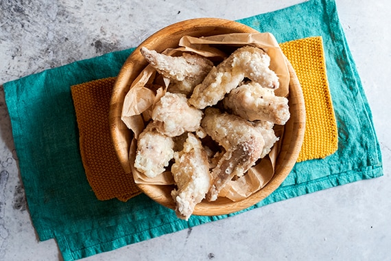 Pollo frito crujiente de Takahiko Kondo