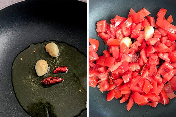 Receta de salsa arrabbiata picante