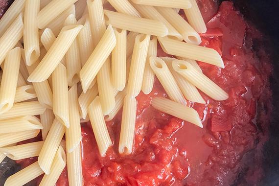 Receta de salsa arrabbiata picante