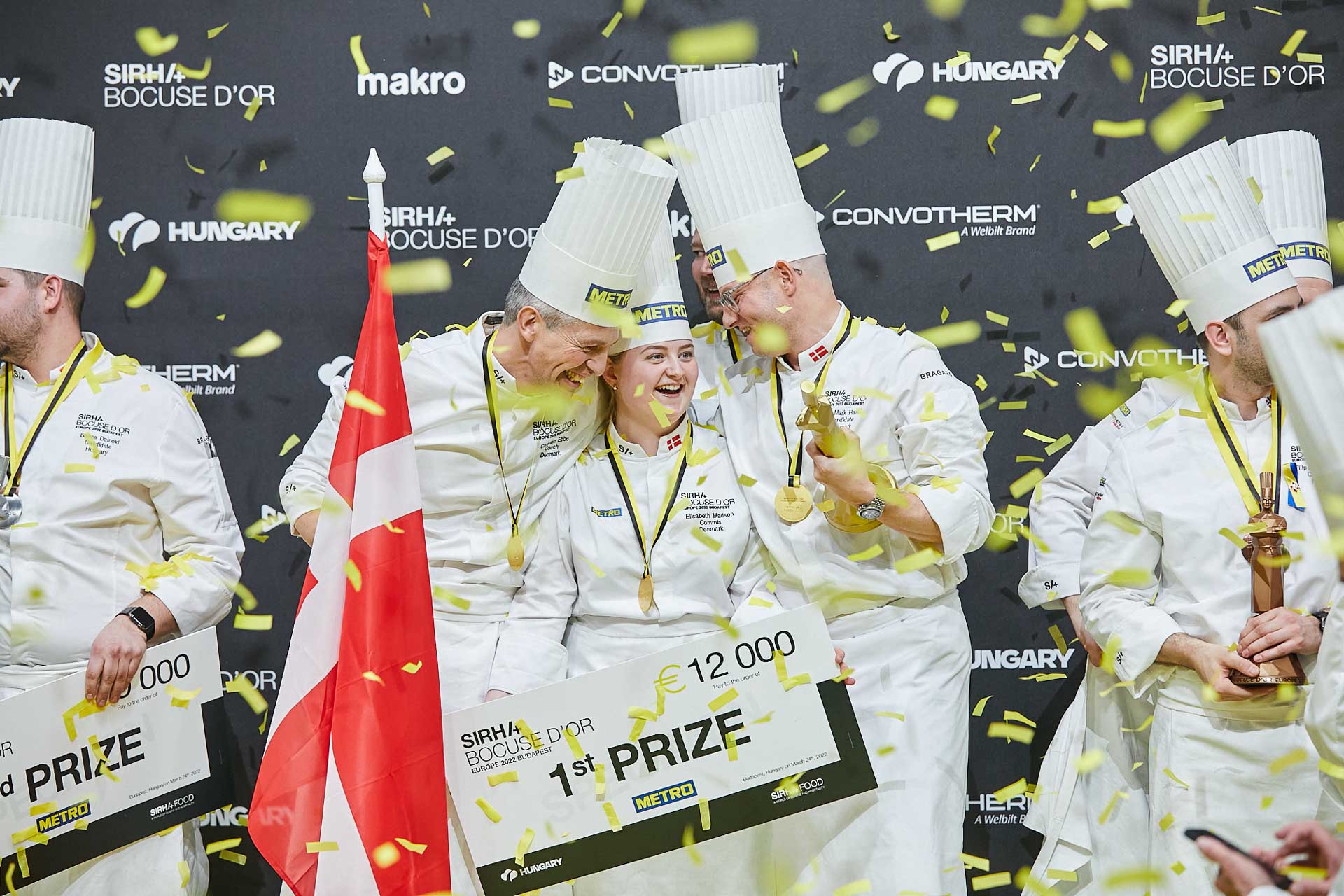 Dinamarca ganador Bocuse d'Or Europe 2022