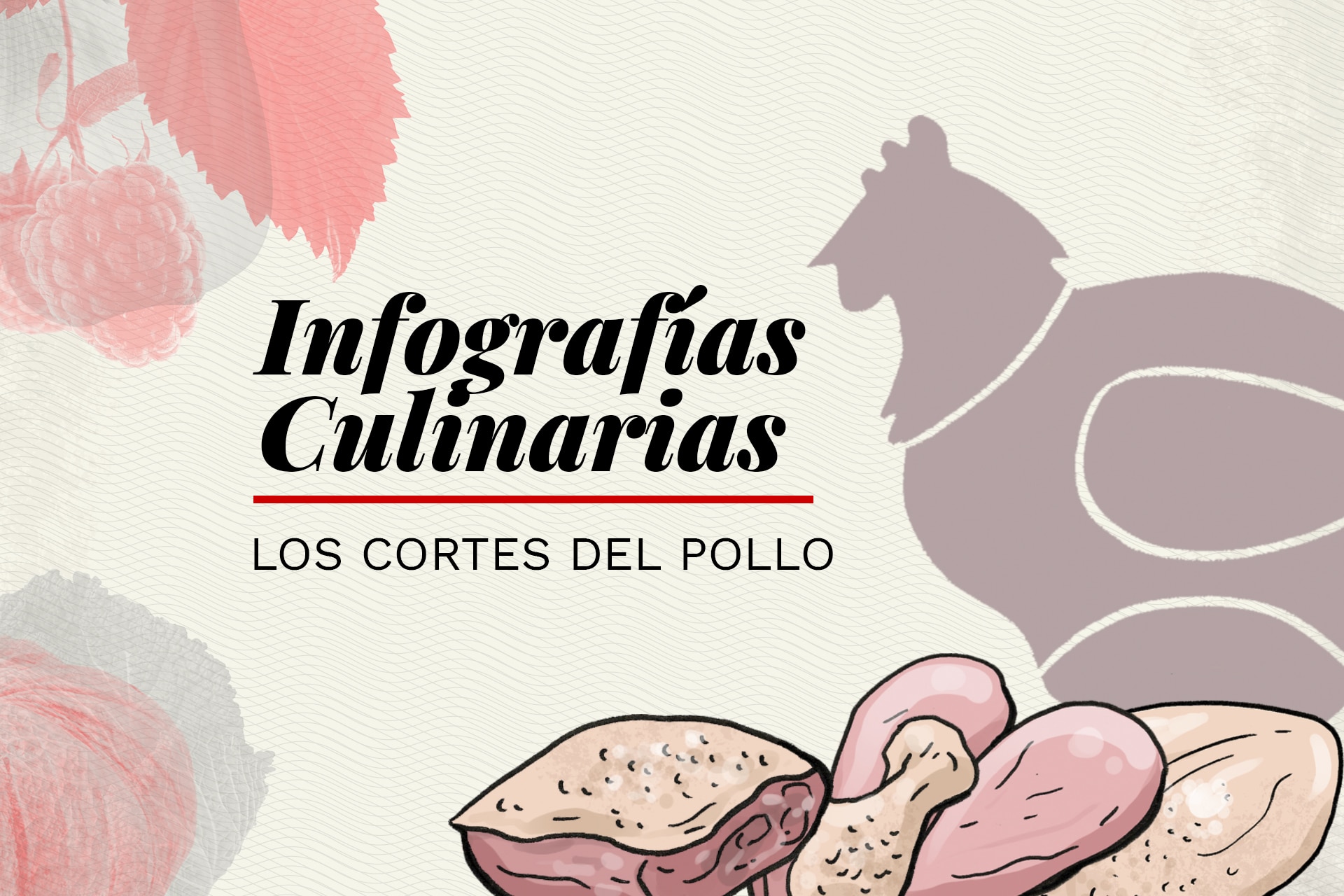 Los cortes del pollo
