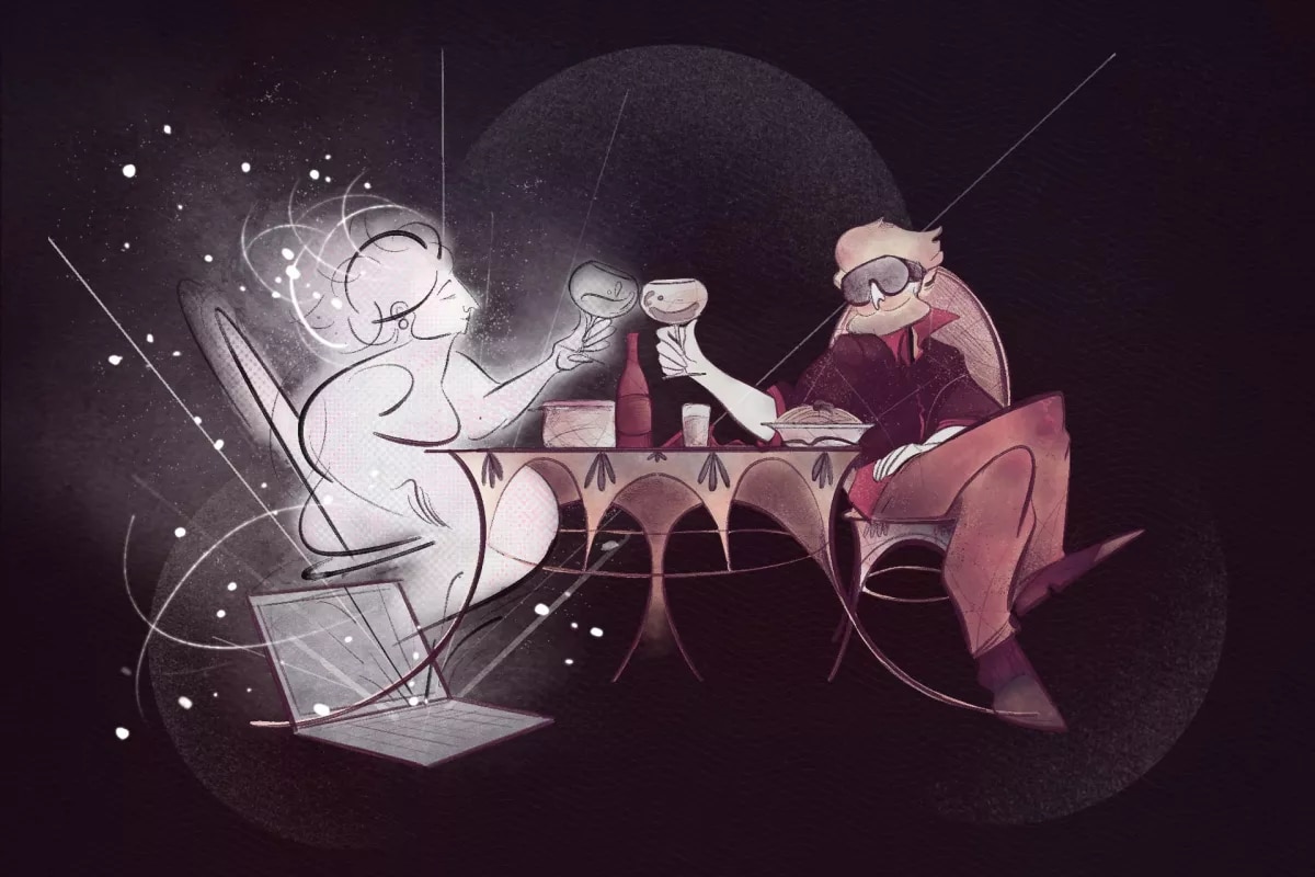 Comer en el metaverso: el futuro de la comida digital