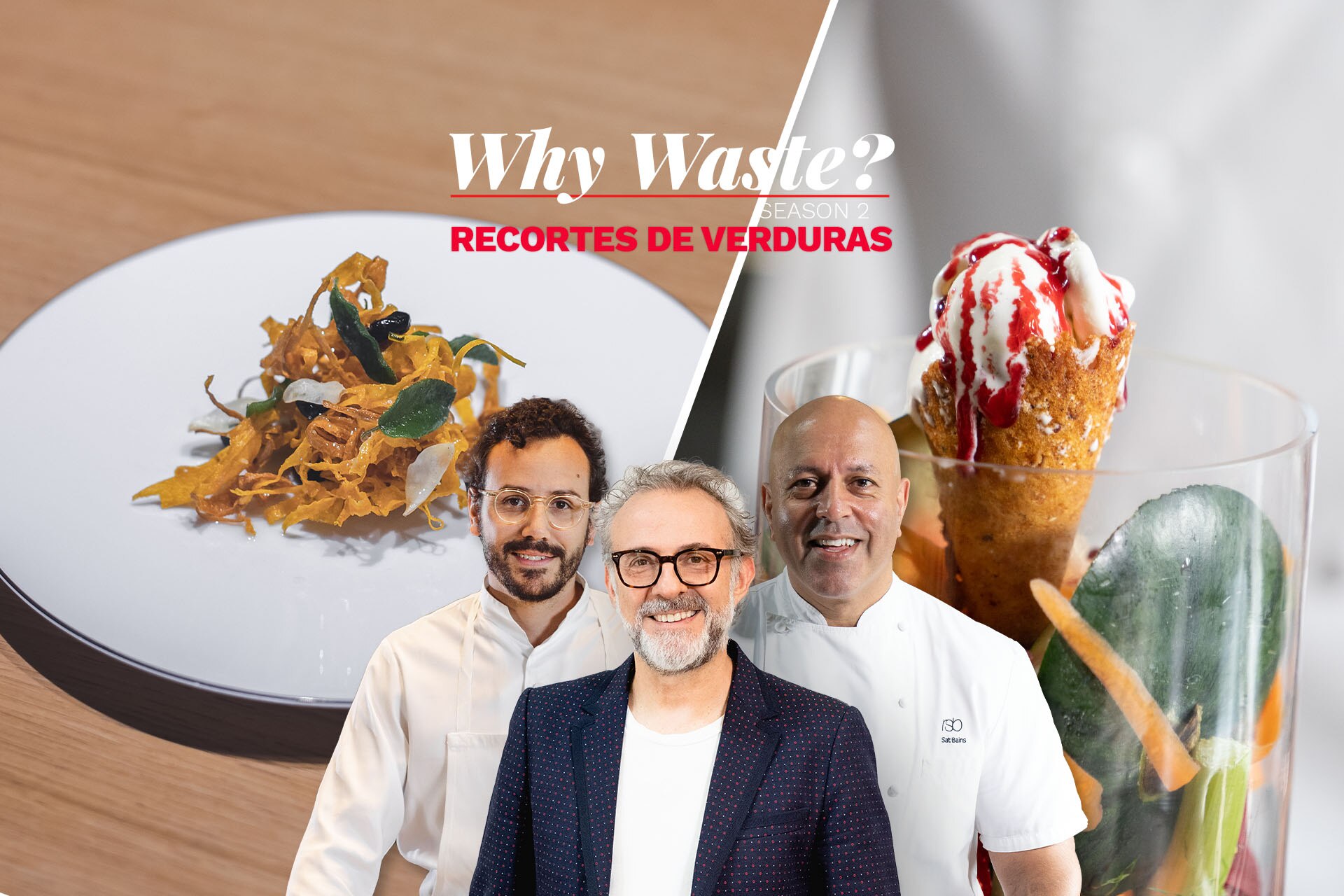 Why Waste? 2 Recortes de verduras