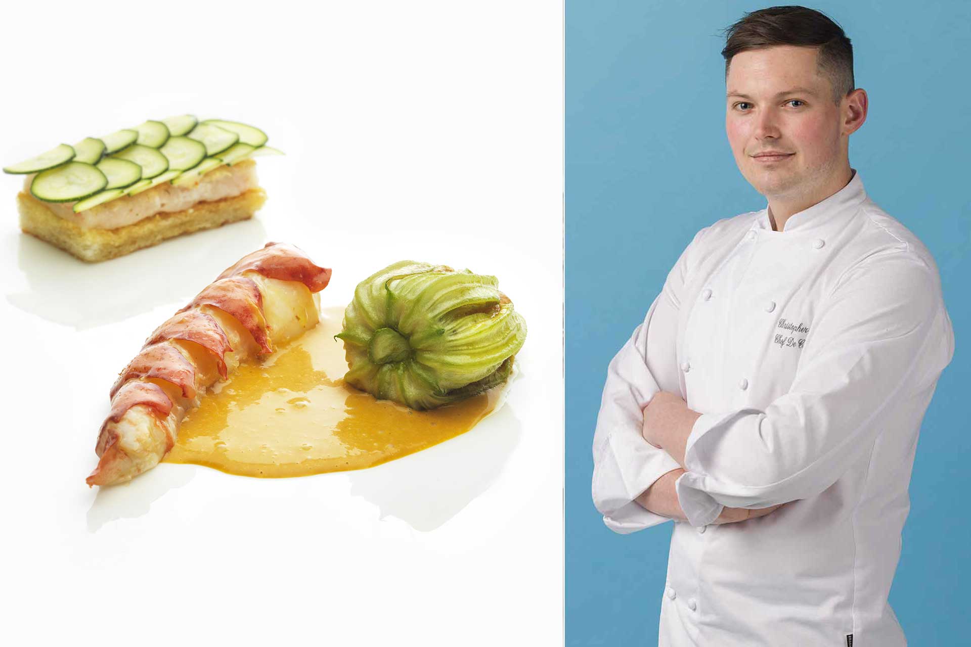 Los platos de Ossiano y el chef Malone