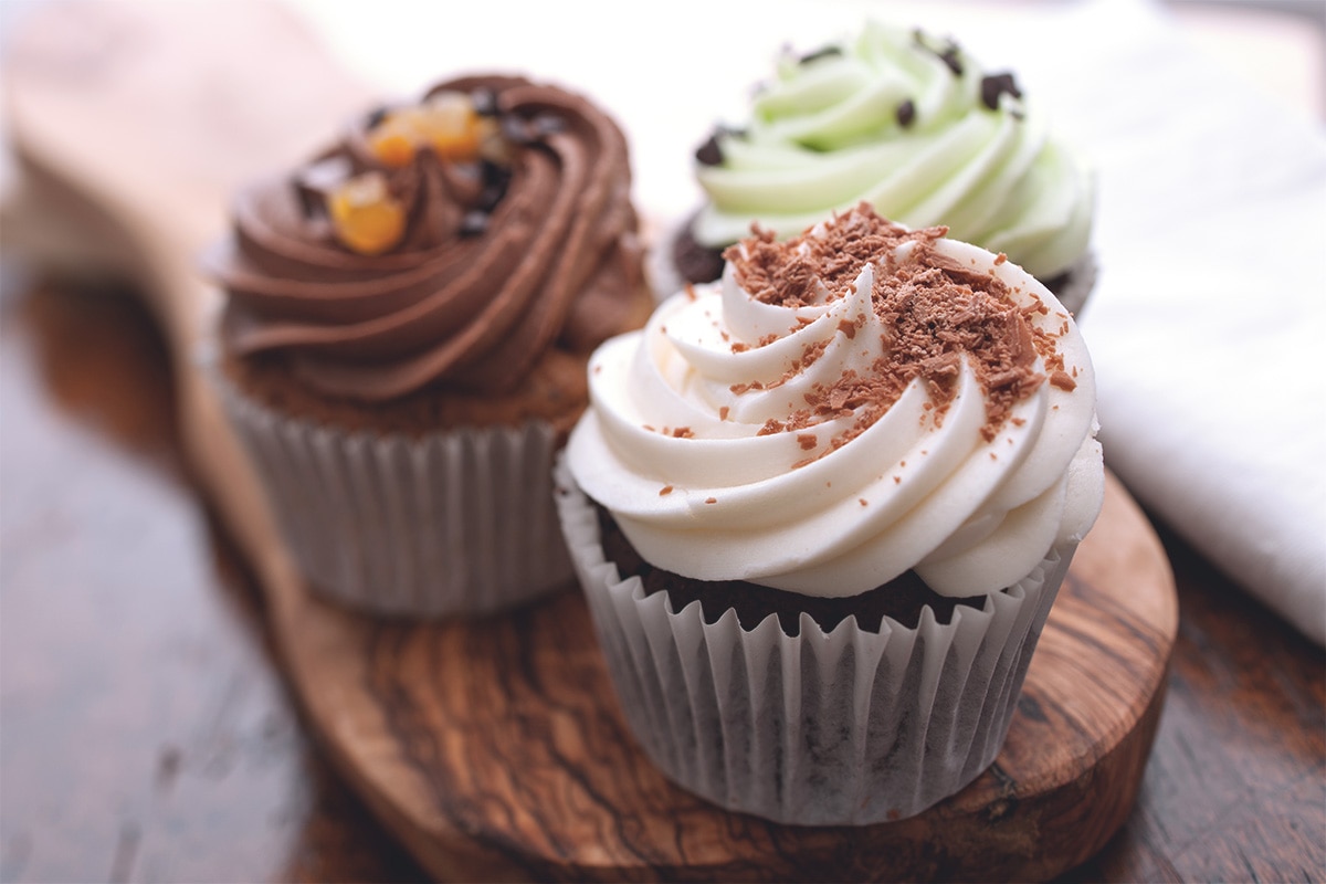 Cupcakes receta frosting