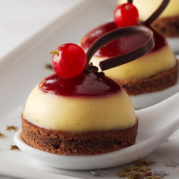 Platos de postres gourmet shop