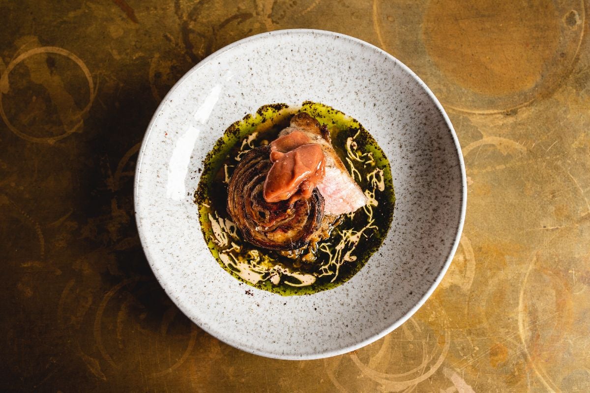 Lawrence pork risotto