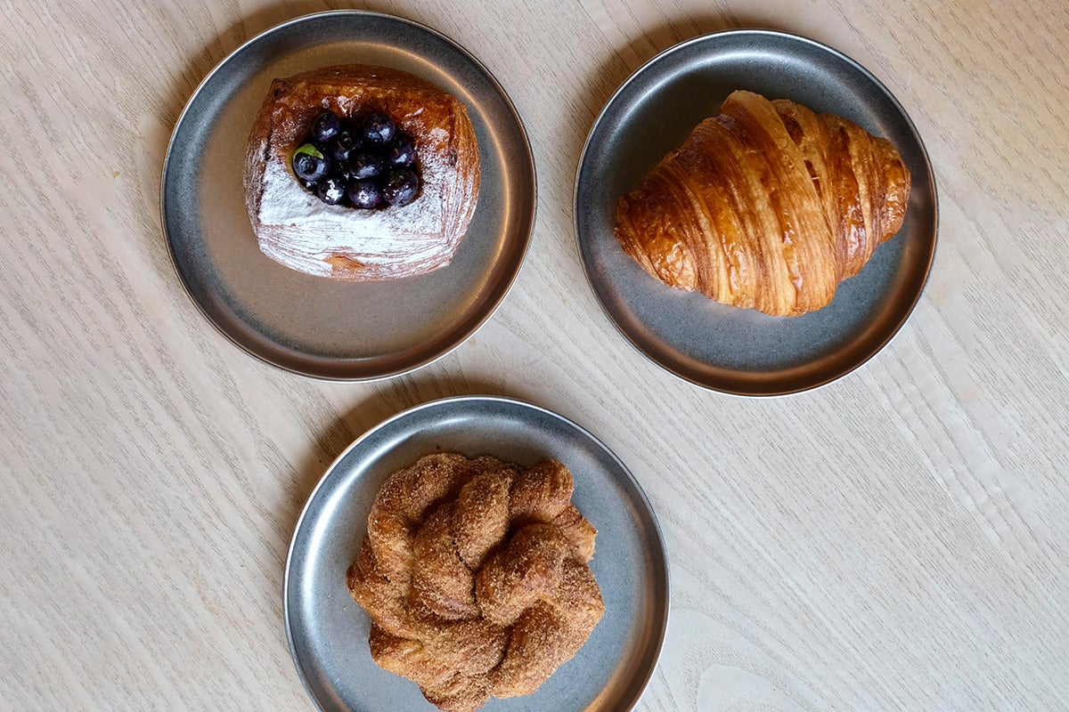 Pastries at Pollen in Manchester.