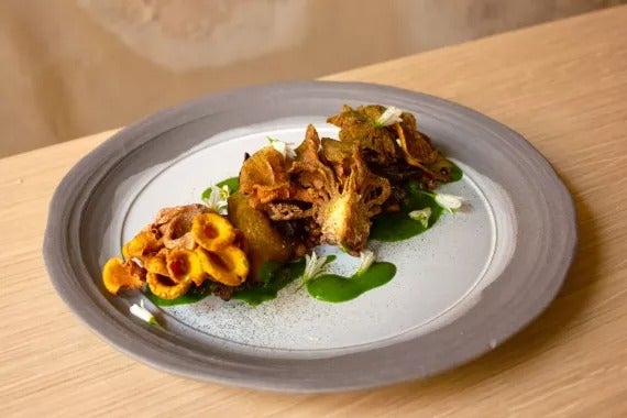 A dish at Apricity in London.