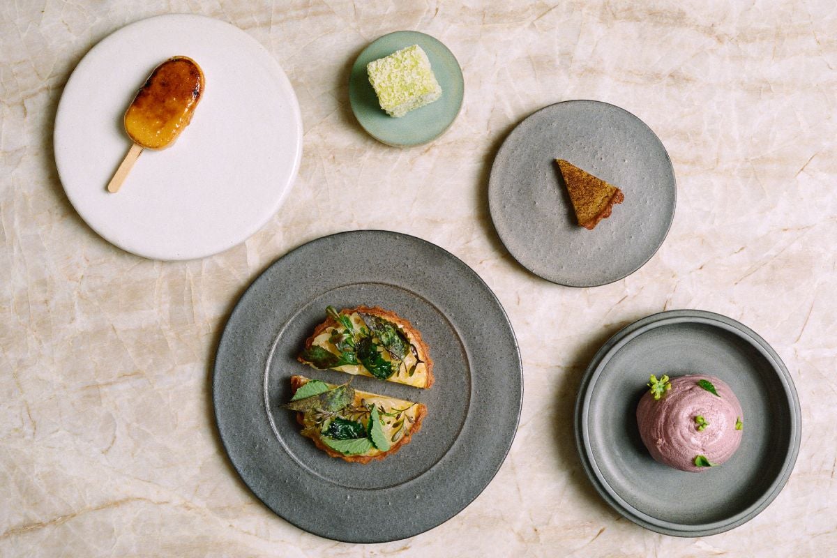 Desserts at Acru.