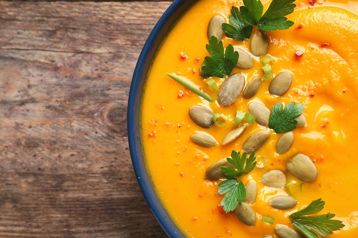 Creamy pumpkin curry - Fine Dining Lovers