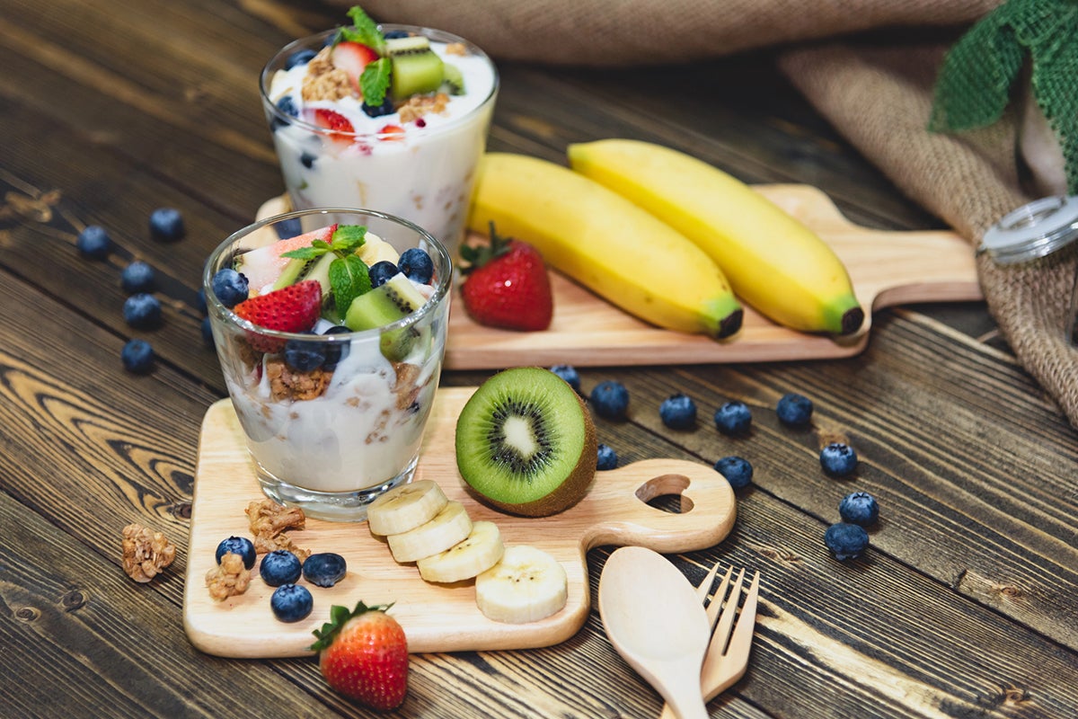 Greek yogurt parfait with nuts and seeds - Fine Dining Lovers