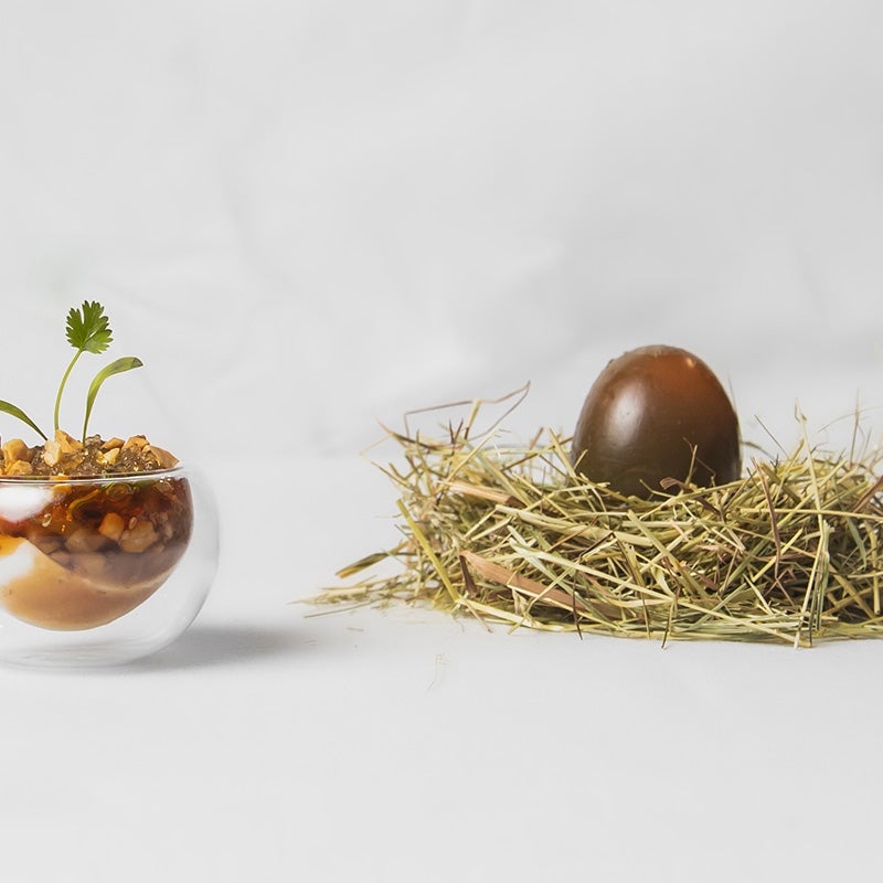 Chengdu street tofu and soy at A. Wong in London.