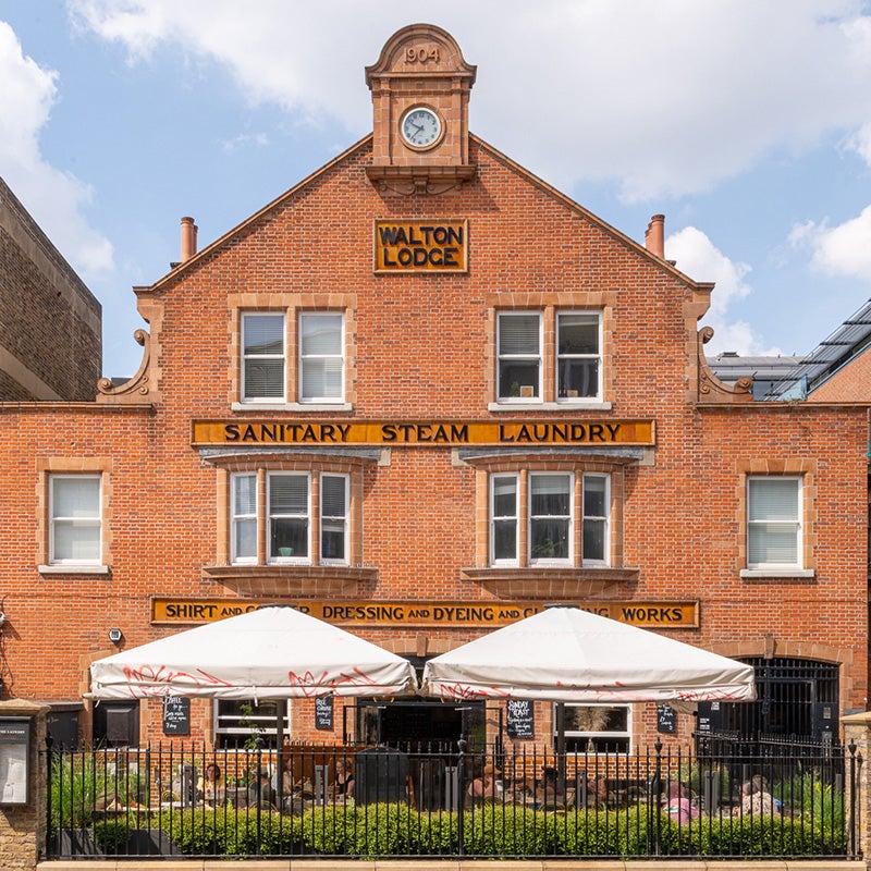The Laundry terrace in London.