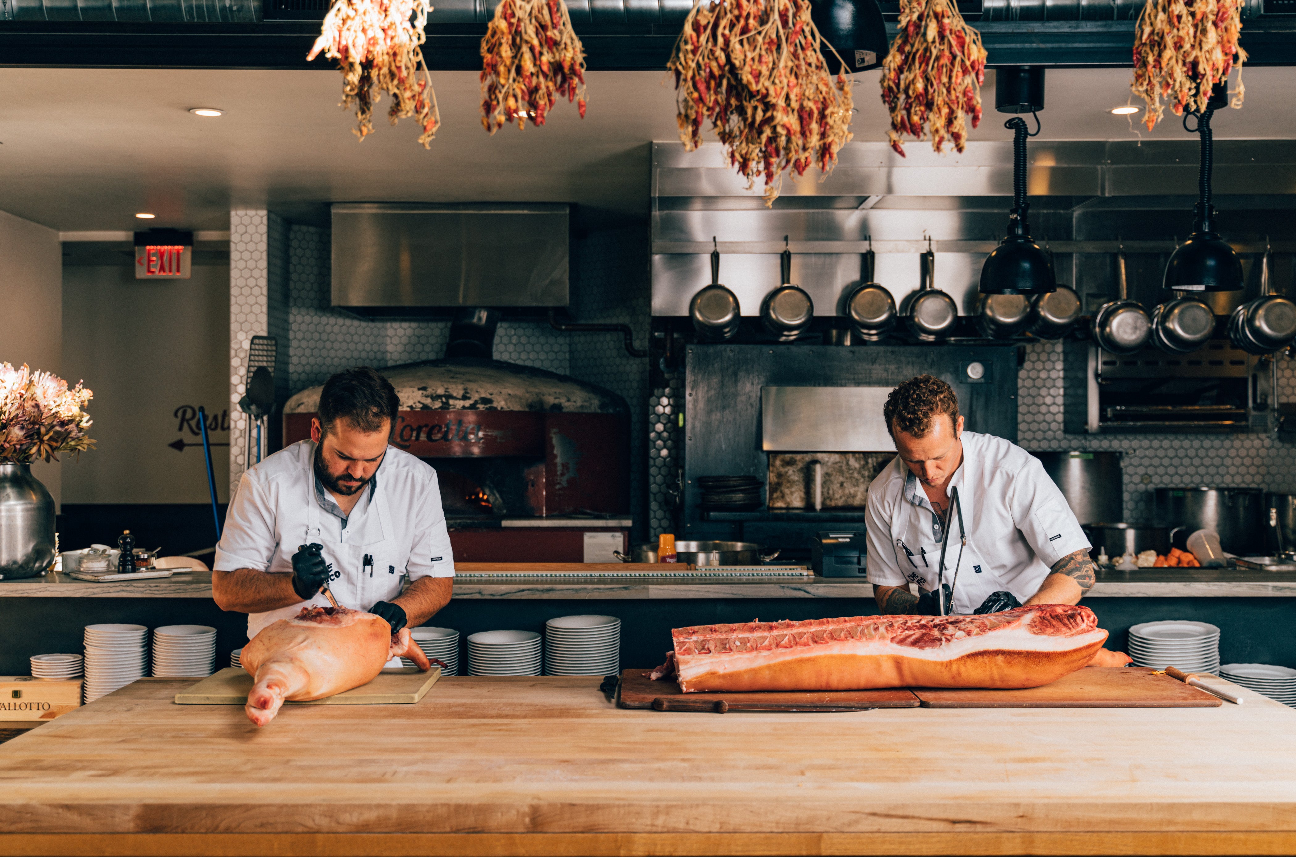 Butchering at Che Fico