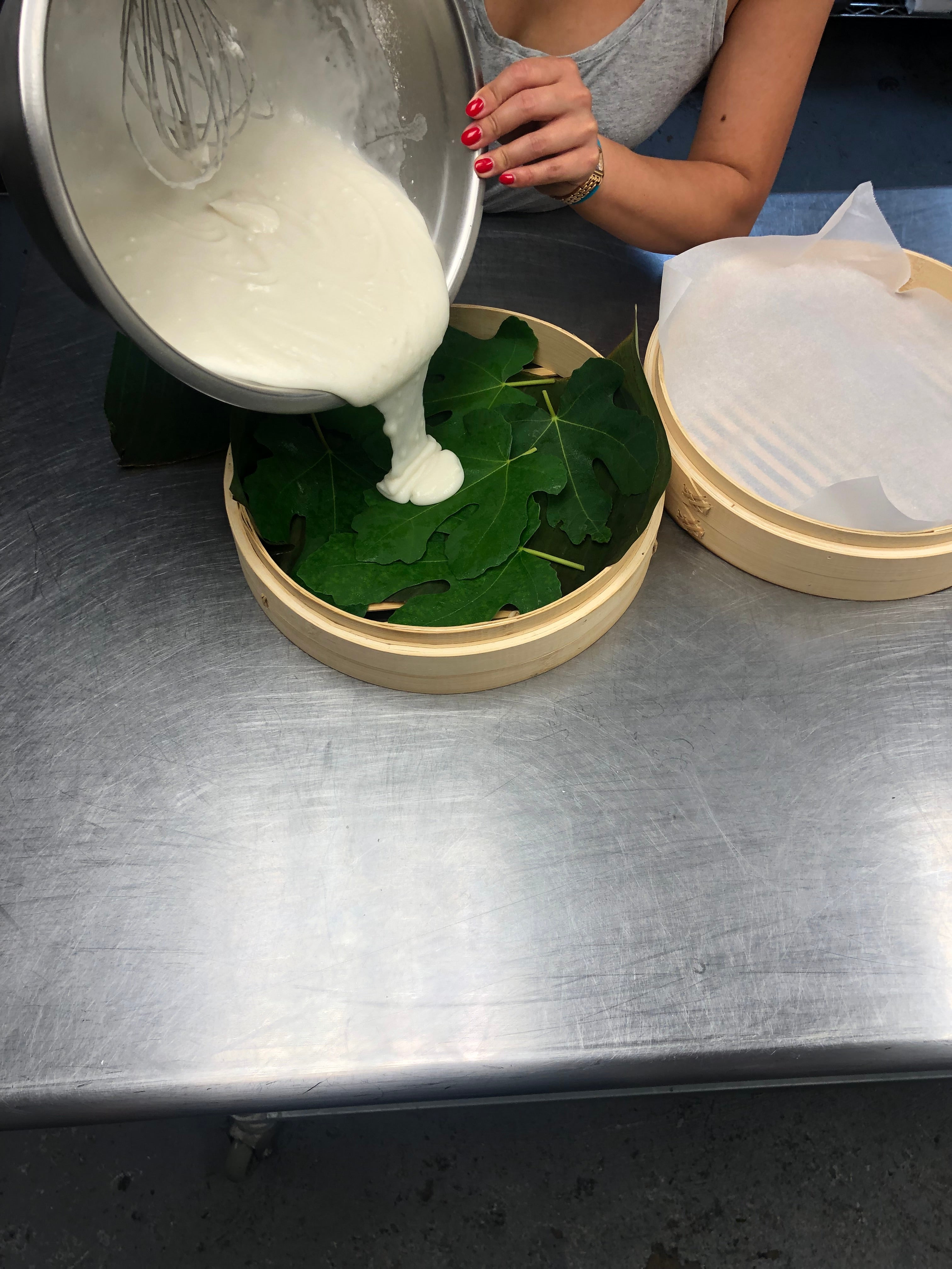 Fig Leaf Mochi Batter