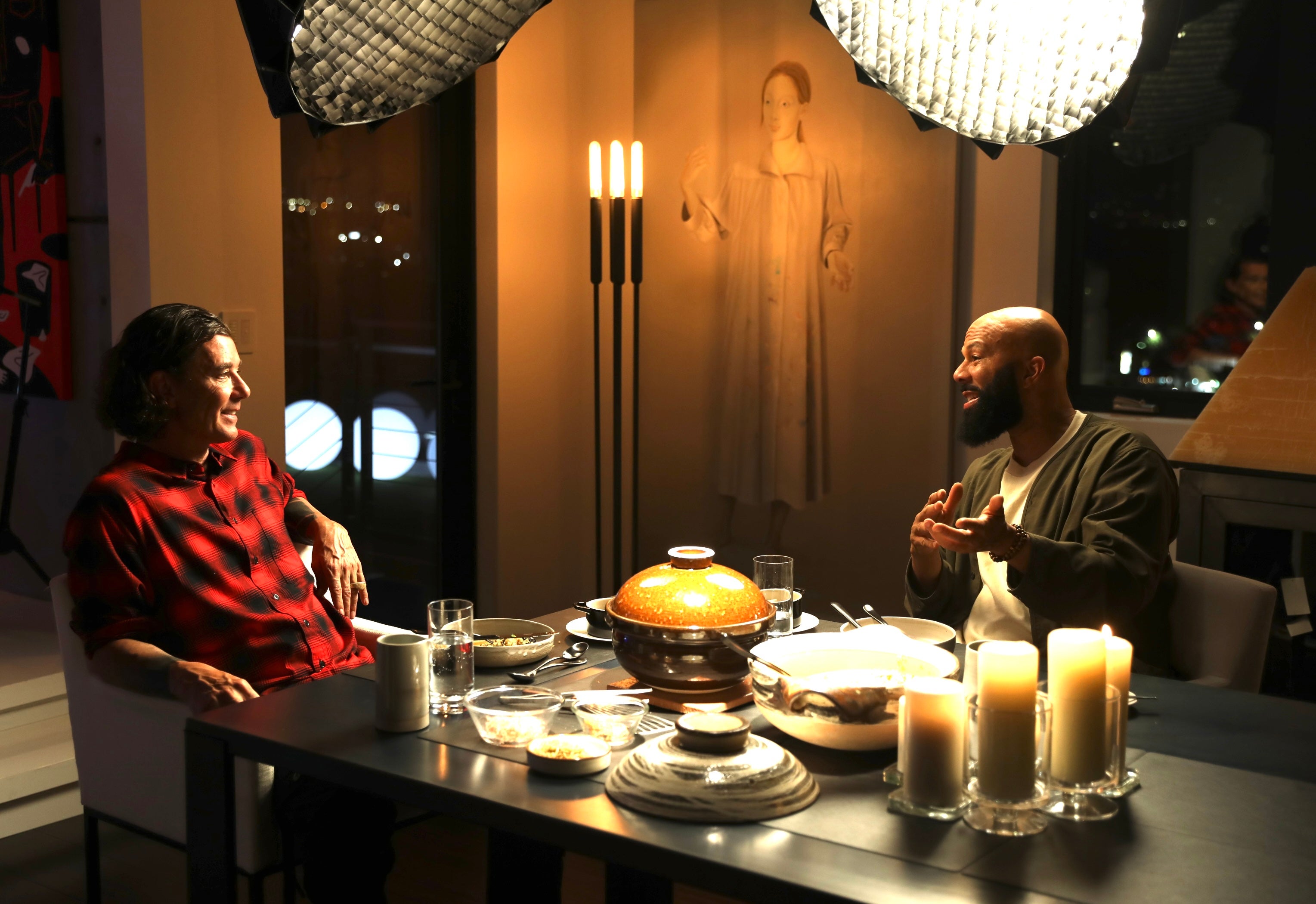 Gavin Rossdale with Common