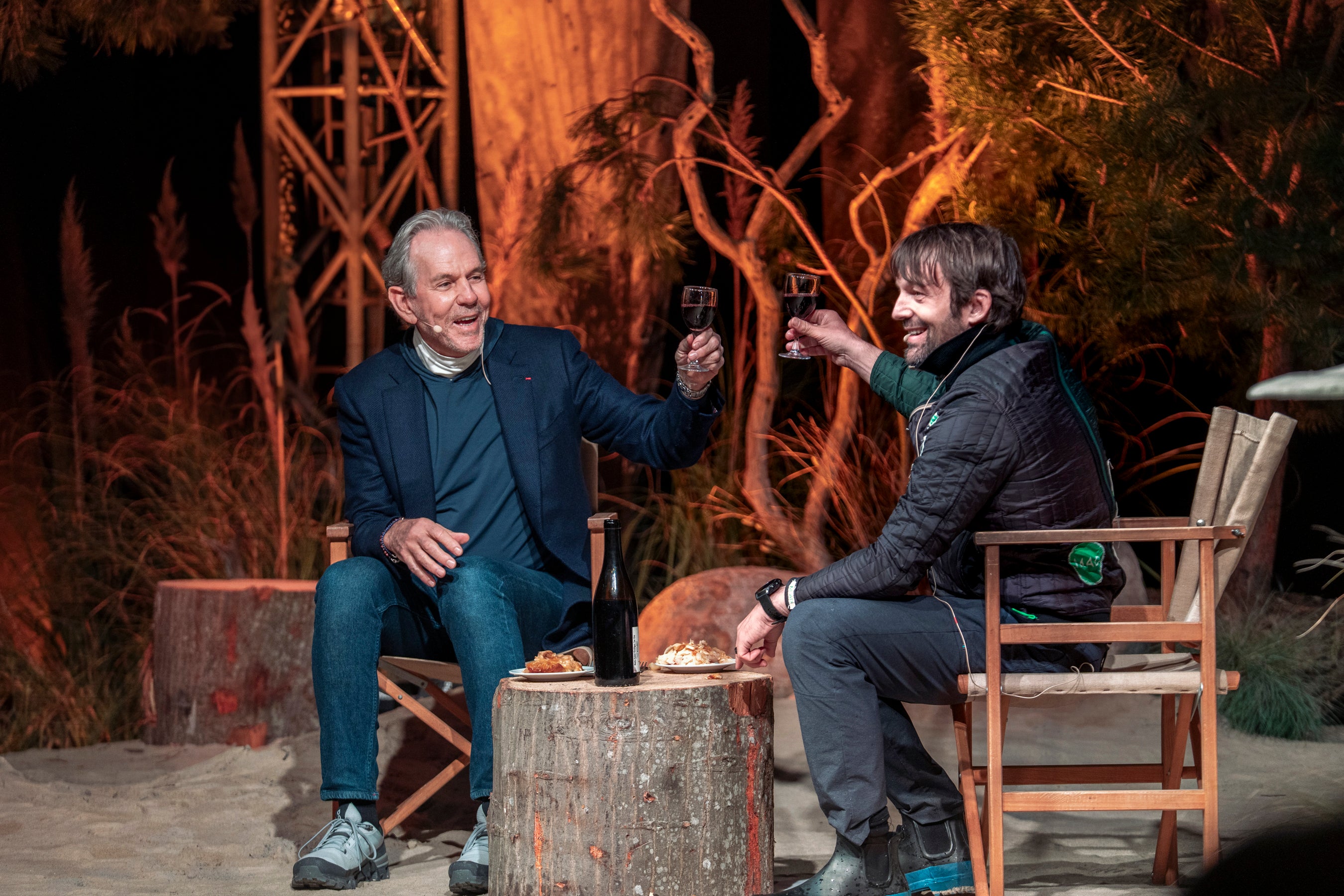 Thomas Keller with René Redzepi