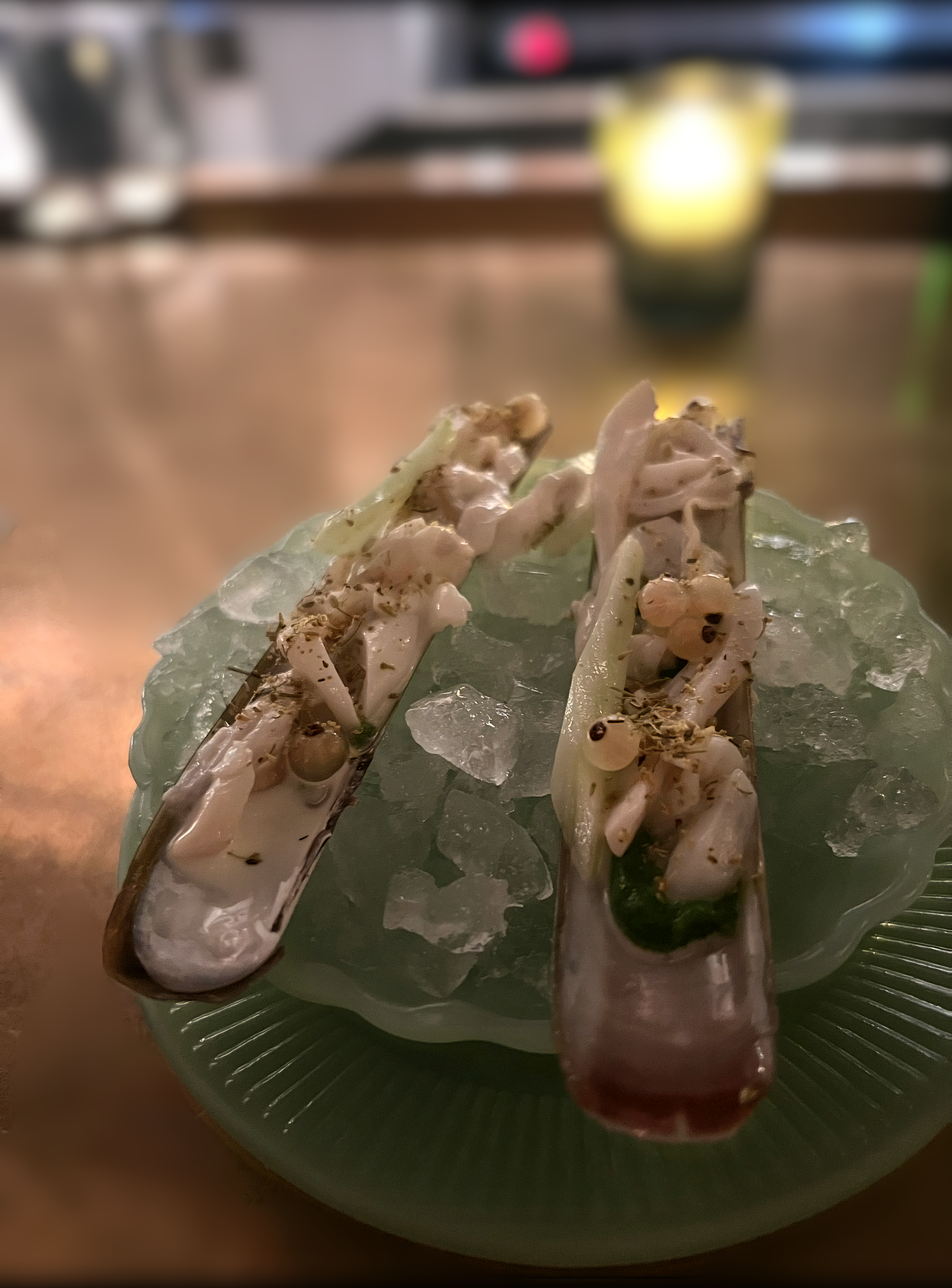 Razor Clams at Mon Lapin