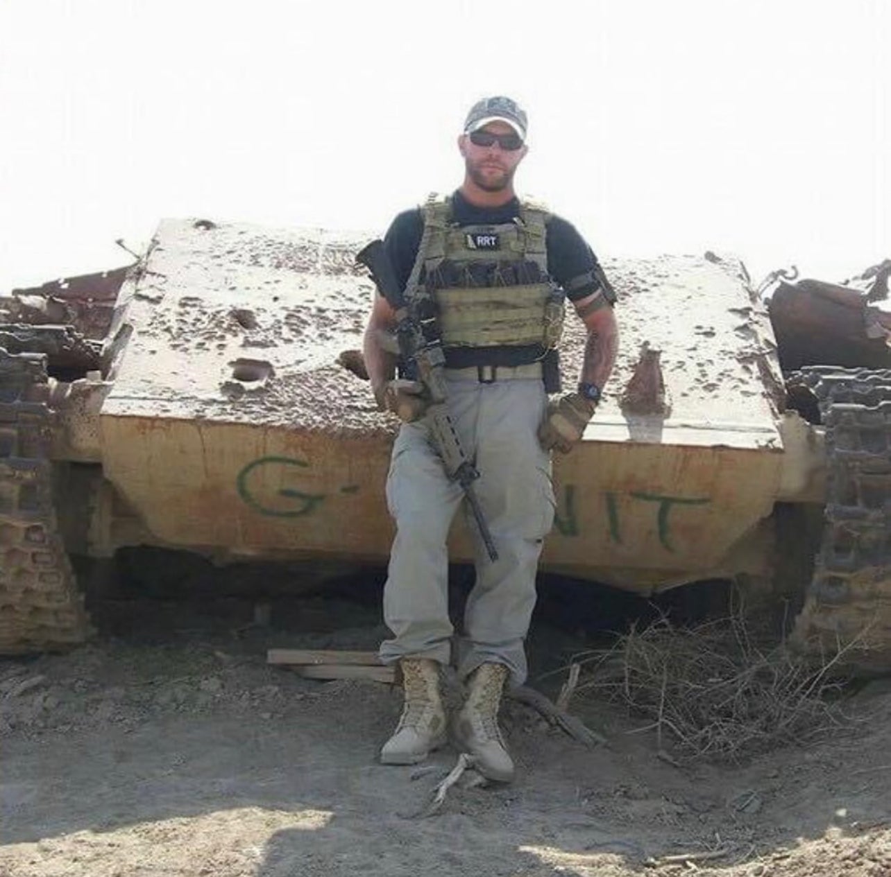 Lance McWhorter in the military