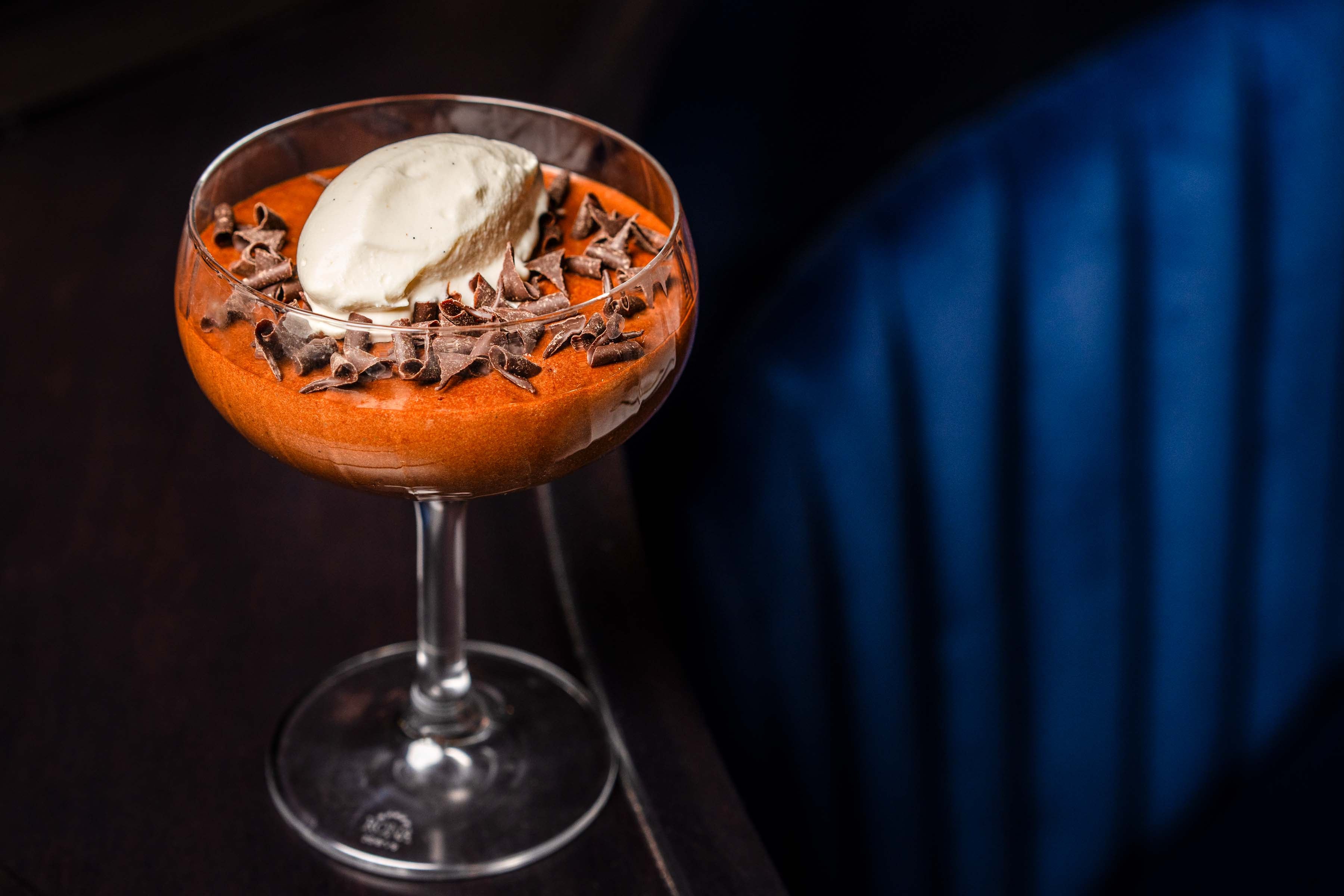 Dark Chocolate Mousse at Augustine