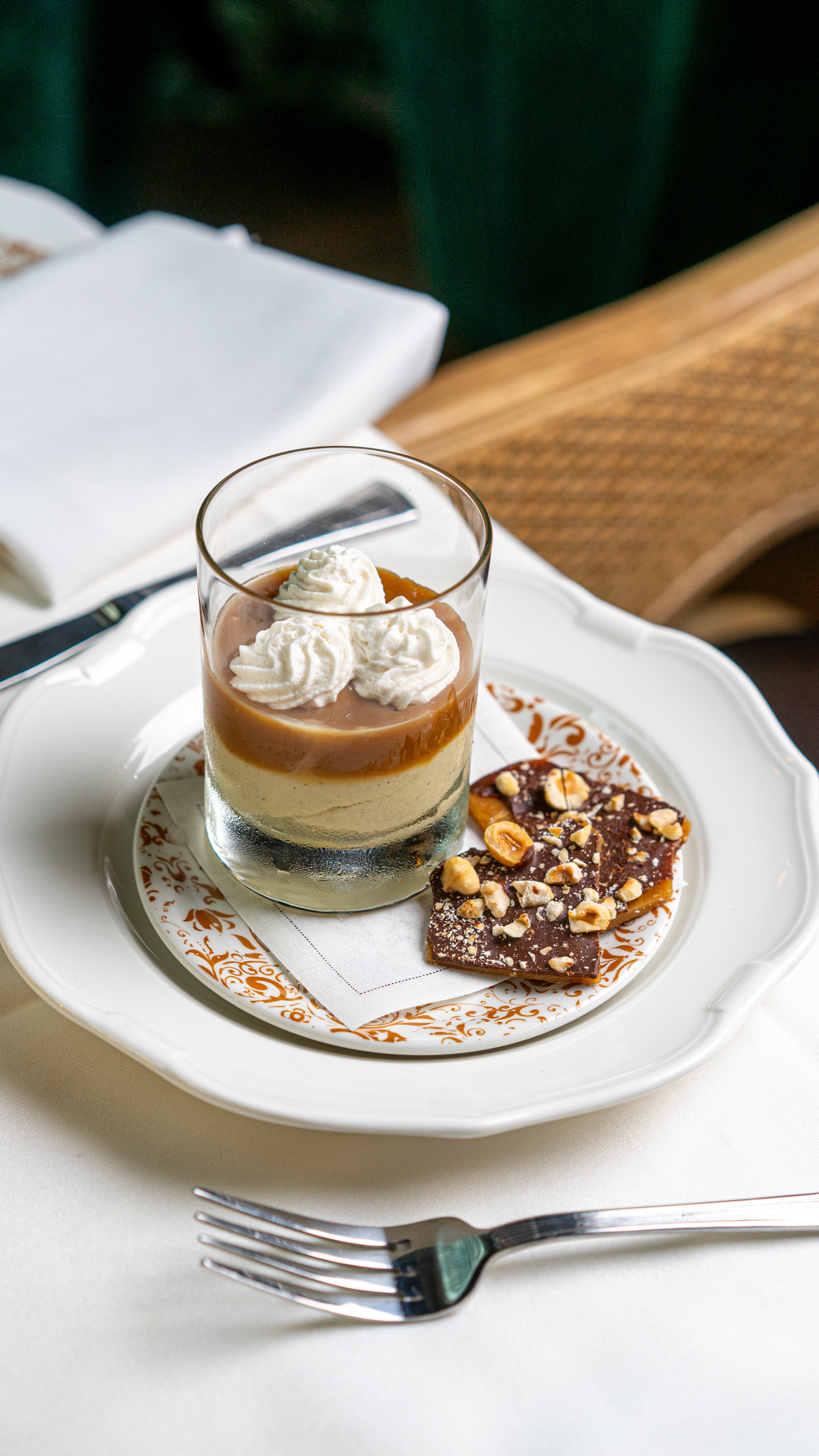 Butterscotch Budino at Campi Italian