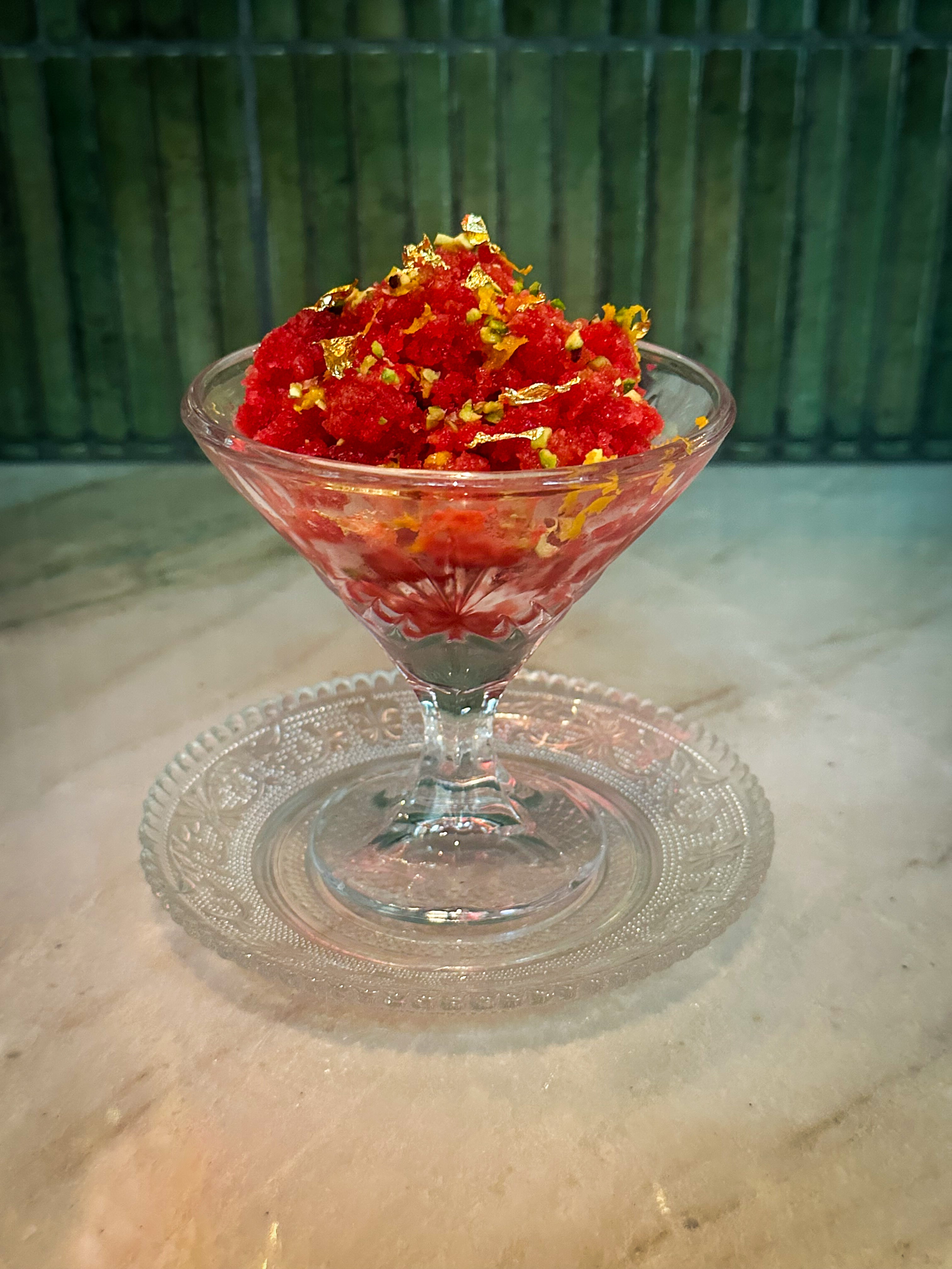 Granita Italiano at Acqua Bistecca