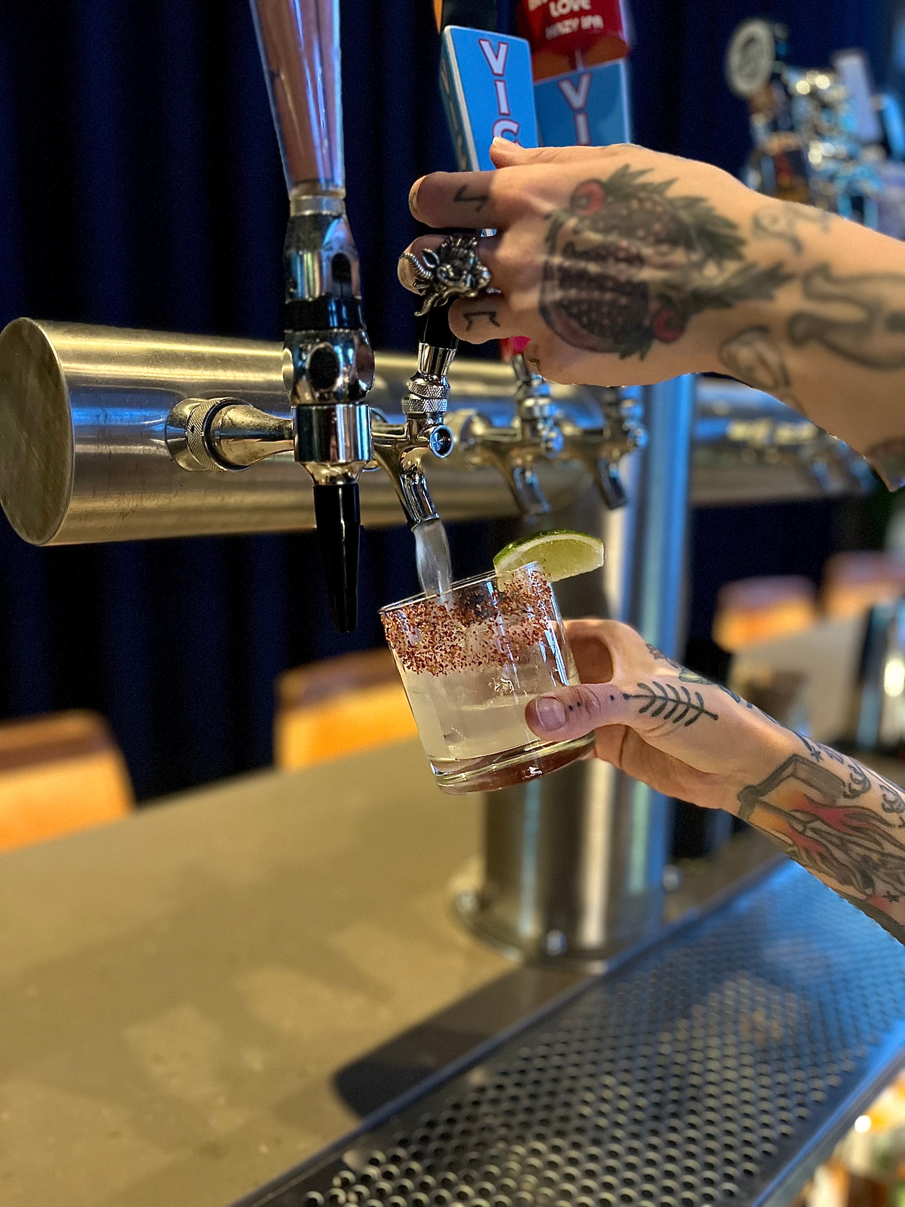 Draft Cocktails at Fringe Bar