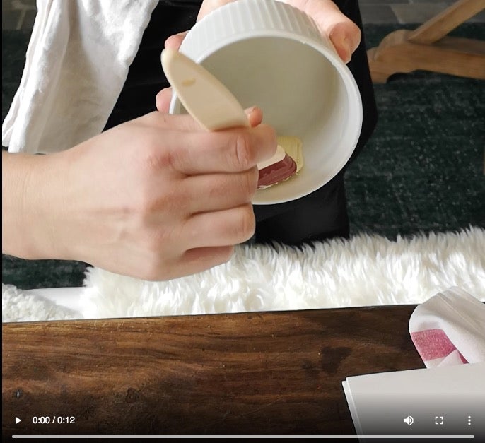 How to butter