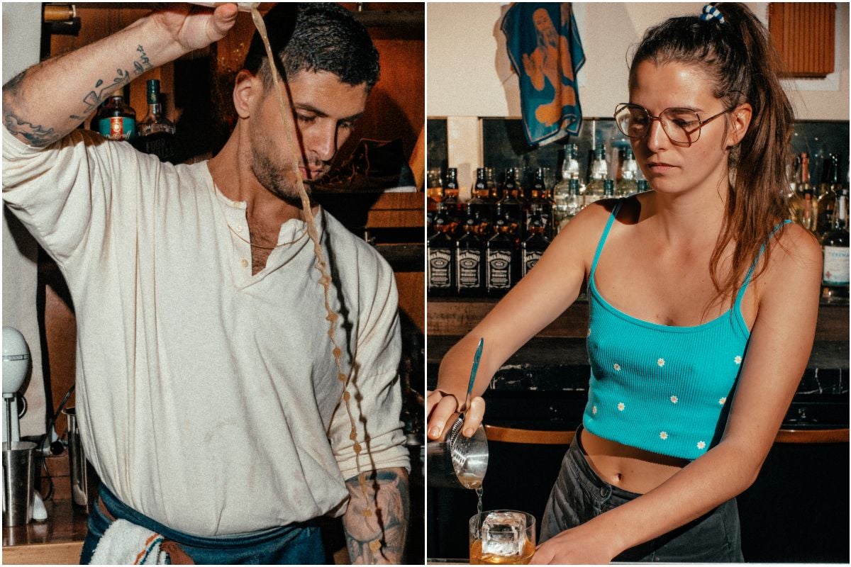 Moe Aljaff and Juliette Laroui of Schmuck.