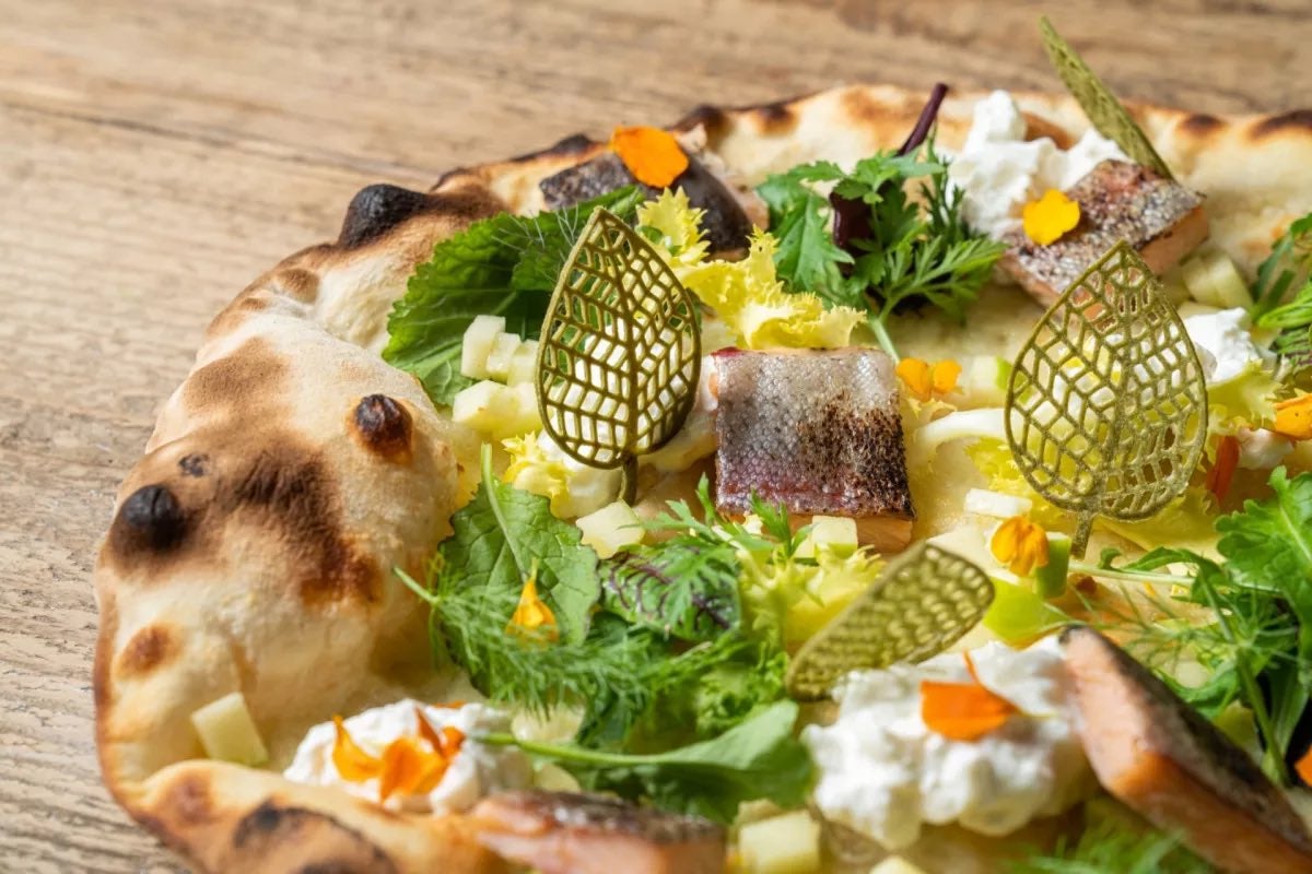 Pizza Salmerino in Montagna by Denis Lovatel photo: Aromi Group