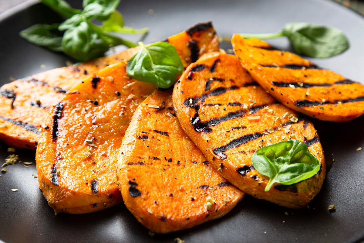 Sweet potatoes.
