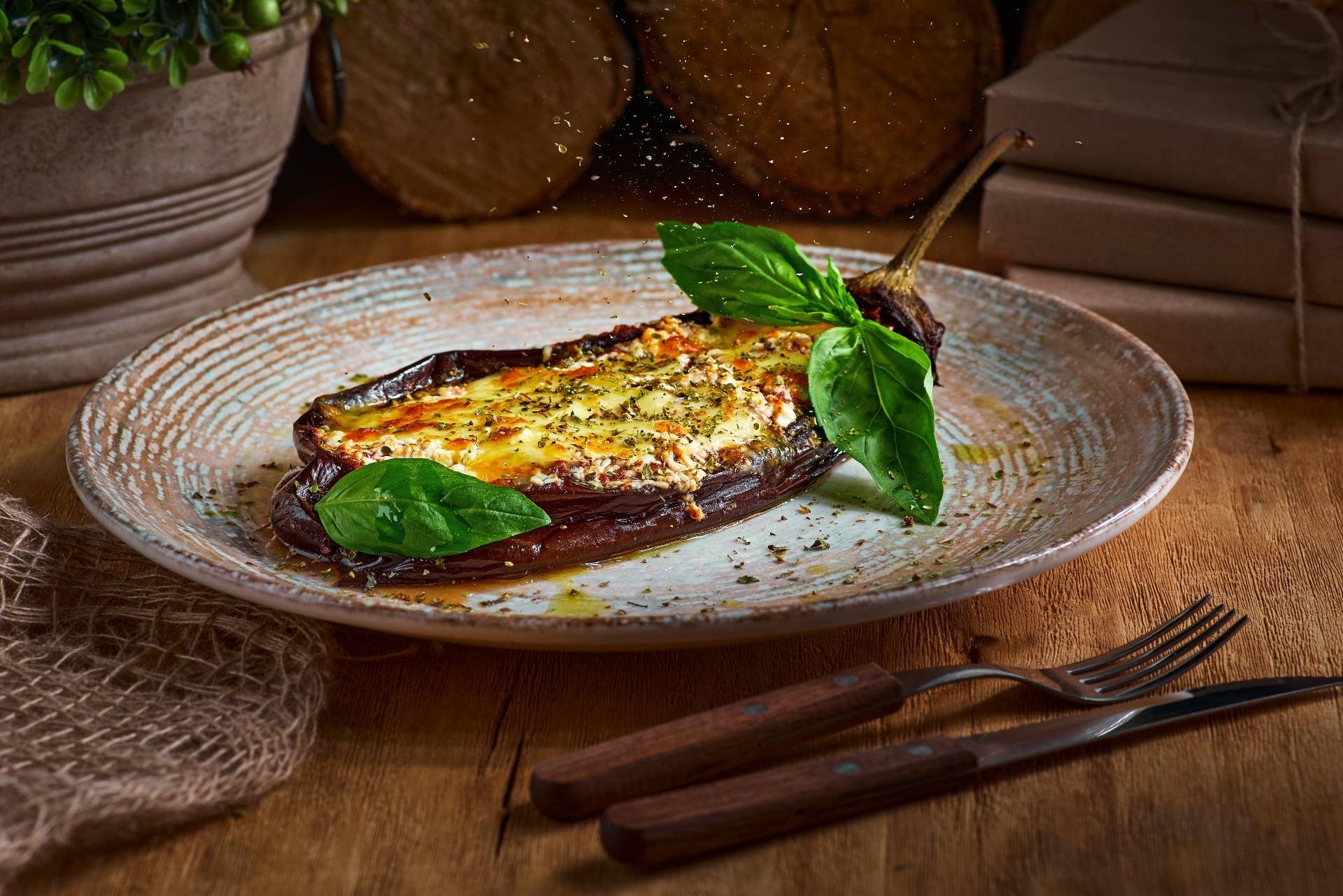 lebanese-food-stuffed-eggplant