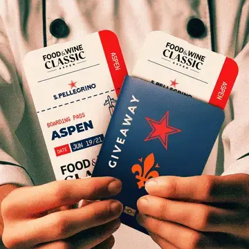 Illustration of the Aspen Food and Wine sweepstakes