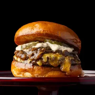 Evan Funke's The Burger at Bar Avoja