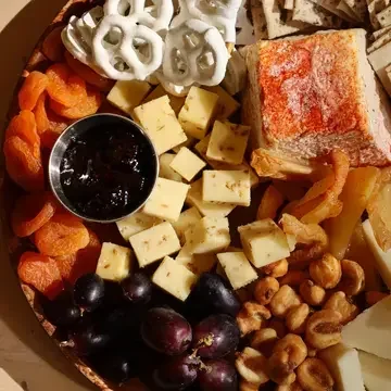 Dessert Cheese Board at Agnes Restaurant &amp; Cheesery
