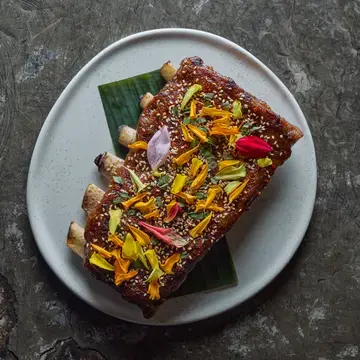 Pork Ribs with Tamarind Glaze