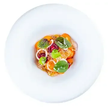 Tomato and Raspberry Salad