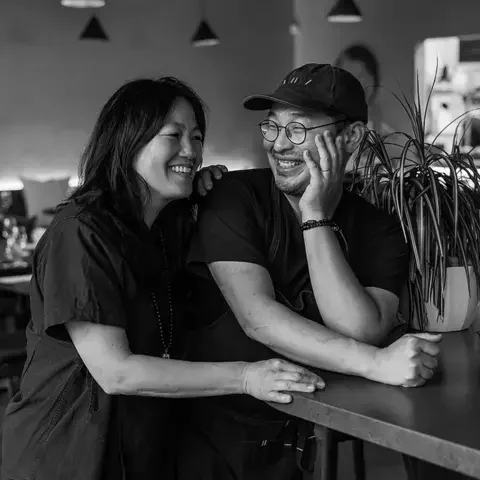 Mina Park and Kwang Uh.