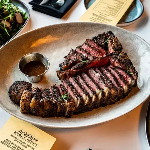 Smoked and Grilled Steak by Evan LeRoy