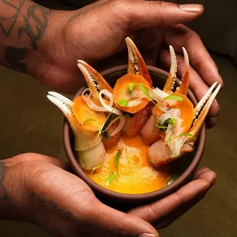 Crab Escovitch at Las Lap in Miami