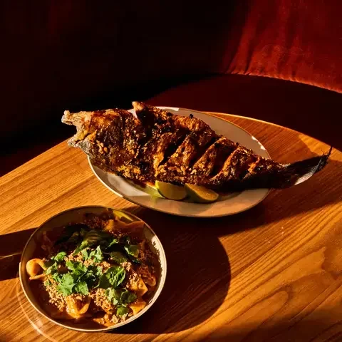 Fish and Longevity Noodles