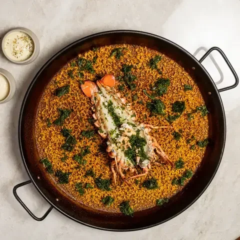 Lobster Paella at Casa Dani