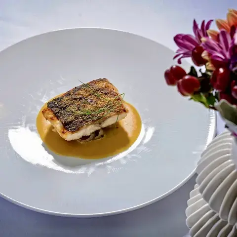 Grilled Aquanaria Sea Bass