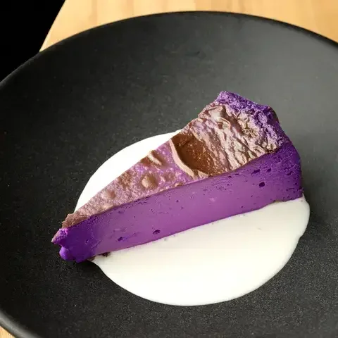Ube Cheesecake at Arquet