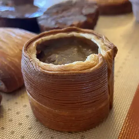 Le Flan Vanille at Guillotine Bakery