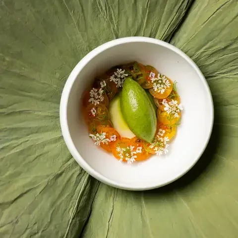 Food at Restaurant Ki