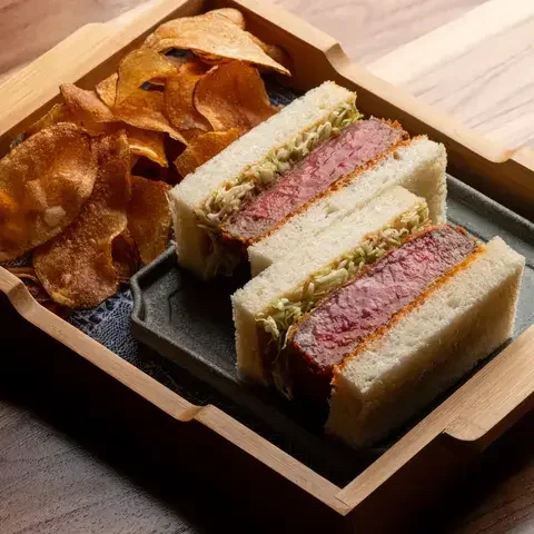 A4 Wagyu Katsu Sandwich at Bengara