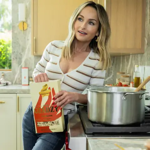 Giada De Laurentiis with Giadzy Pasta